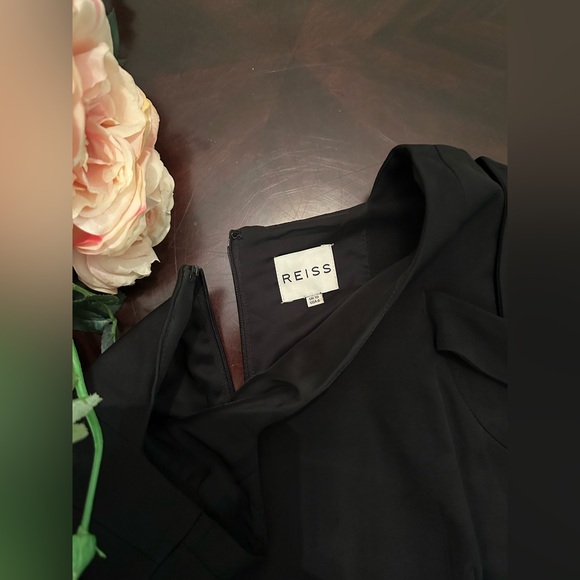 Reiss Black Midi Dress - Picture 10 of 12